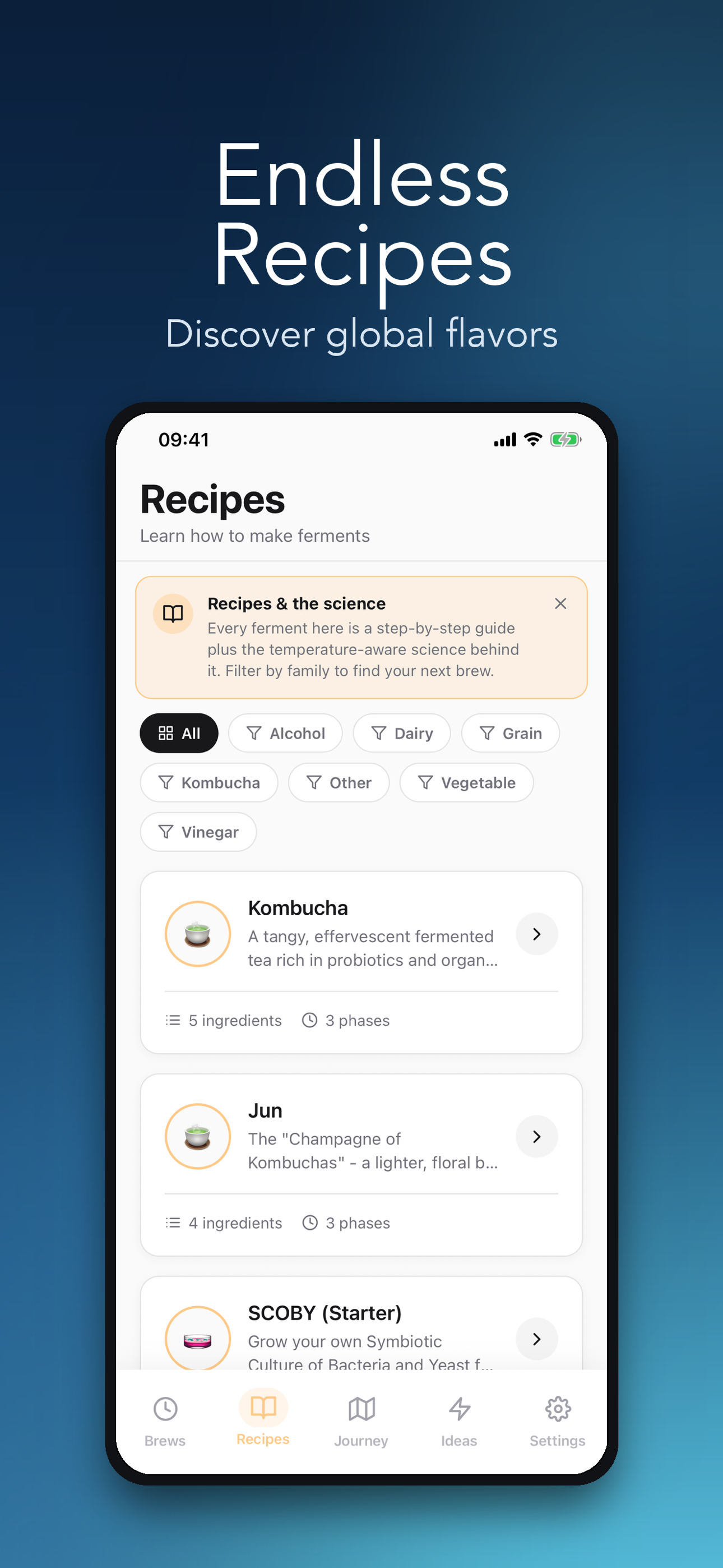 Recipes Mockup